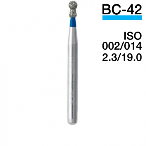 Боры алмазные MANI BC-42, Голубой (5 шт./уп.)