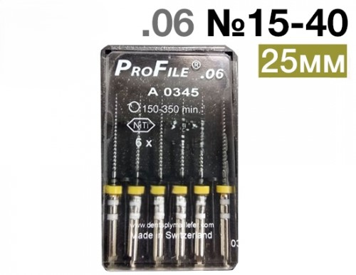 ProFile.25�� 06 �15-40 (6��.), Maillefer ��������