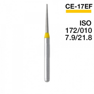 Боры алмазные MANI CE-17EF, Желтый (5 шт./уп.)