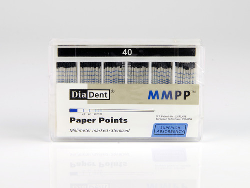 Абсорбирующие штифты без MMPP 0.2 40 (200 шт.) Dia Dent