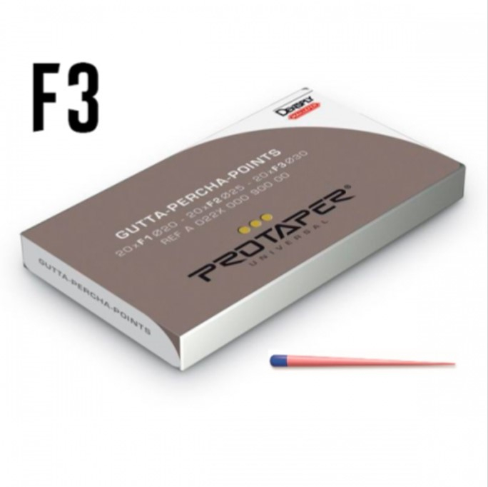 GUTTA-PERCHA POINTS PROTAPER UNIVERSAL F3 - ������ �������������, 60 ��, MAILLEFER