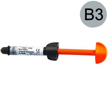 Filtek™ Z550 Refil.B3 Универсальный наногибридный реставрационный материал Отдельные шприцы шт/4г