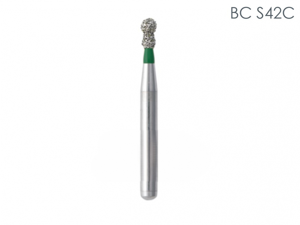 Боры алмазные MANI BC-S42C, зеленый (5 шт./уп.)