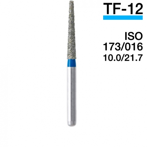 Боры алмазные MANI TF-12, Голубой (5 шт./уп.)
