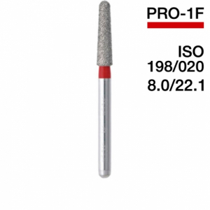 Боры алмазные MANI PRO-1 F, Красный (5 шт./уп.)