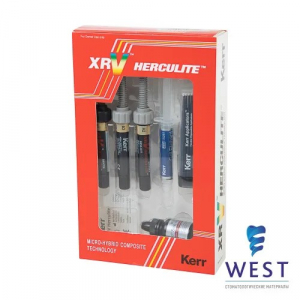 Herculite XRV Syringe Mini Kit. Светополимеризуемый микрогибридный композитный мат-л62830, e:A2,A3.5