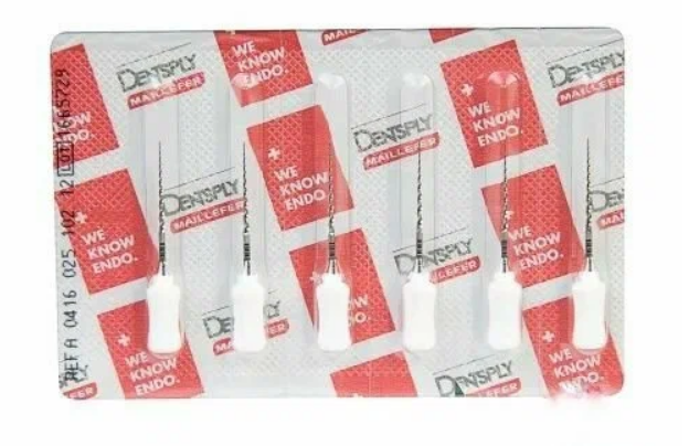 ProTaper ручной S2 (25мм) (6шт.) белый