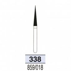 Боры алмазные DENTEX Diamonds 338 Голубой Игла (уп3шт.)