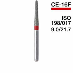 Боры алмазные MANI CE-16F, Красный (5 шт./уп.)