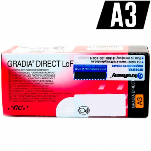 Gradia Direct LoFlo цвет А3 (2 шприца х1,3г), светоотверждаемый гибридный композит