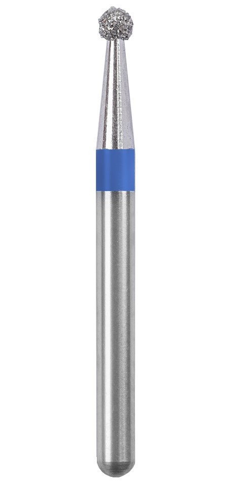 Боры FG 801-014 алмазные шаровидные для турбинного наконечника (1шт.) SS WHITE