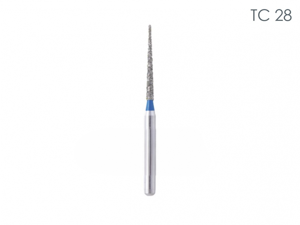 Боры алмазные MANI TC-28, Голубой (5 шт./уп.)