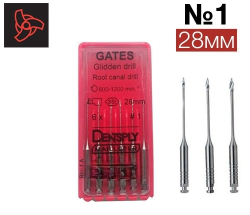 Gates drills 28�� �1 (6��.) - ��������� ��� �������� ����� �������, Maillefer