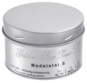 Сплав зуботехнический Modelstar S (Co, Cr, Mo) для модельного литья съёмных зубных и кламмерн уп/1кг