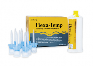 HEXA Temp А3 Самоотвержд. материал для временных коронок и мостов в безопасных картриджах.уп1 х50мл