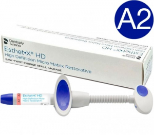 Esthet-X HD A2, шприц 3гр - улучшенный микроматричный композит, Dentsply