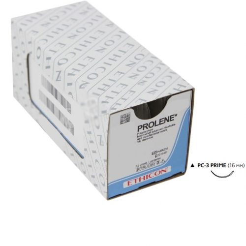 ������ �������� Prolene W8007� 4/0 (45��, ���� ���. 16��, 3/8) ��/24��.