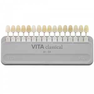 Расцветка (шкала оттенков) Vita Vitapan classical. Германия.