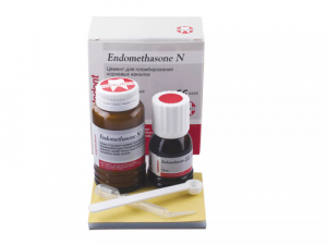 Endomethasone N. Эндометазон набор.Цемент и жидкость для пломбирования корневых каналов 14г+10мл