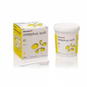 Zetaplus Soft puty 900 мл,Желтый. С-Силиконовая слепочная масса очень высокой вязкости