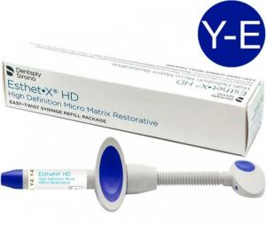 Esthet-X HD Y-Е, шприц 3гр - улучшенный микроматричный композит, Dentsply