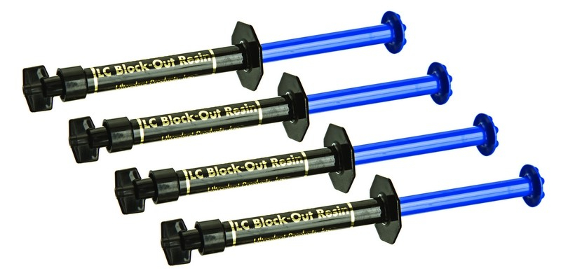 LC Block-Out Resin Kit ���� ��� �������� ����������� � ���� (4 x 1,2 �� + 20 BlackMiniTips) 