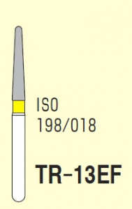 Боры алмазные MANI TR-13EF, Желтый (5 шт./уп.)