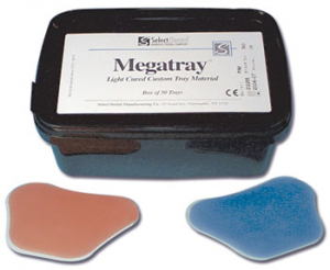 Megatray светоотверждаемый материал для изготовления индивидуальных слепочных ложек уп/50шт
