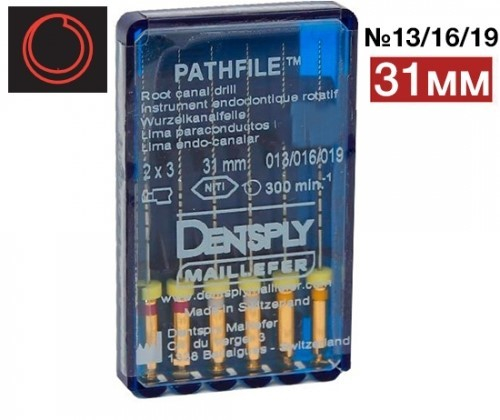Pathfile NiTi 31�� ���. (013,016,019�2��.) ���������� ����������������� ���������������, 6 ��.