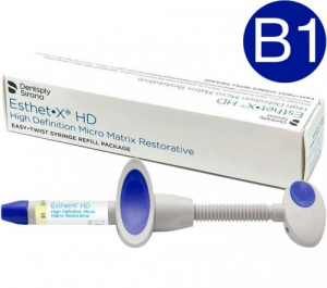 Esthet-X HD B1, шприц 3гр - улучшенный микроматричный композит, Dentsply