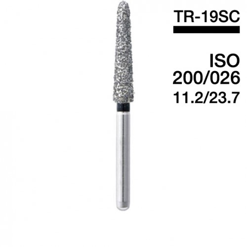 Боры алмазные MANI TR-19SC, Черный (5 шт./уп.)