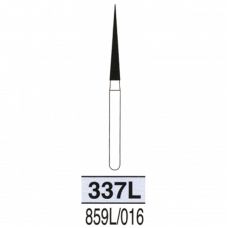 Боры алмазные DENTEX Diamonds 337L Голубой Игла хирургической длинны (уп3шт.)