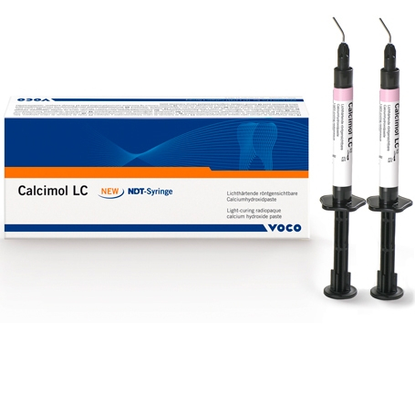 Calcimol LC. Кальцимол LC 2 шпр..х 2,5 мл. прокладочная паста, содерж Ca(OH)2
