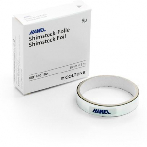 Артикуляционная фольга COLTENE Occlusion Shimstock Foill 8 мкм Бесцветная 8мм х 5м