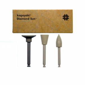 Полиры алмазные Kagayaki Diamond Sun DS 10/1.2.3 НАбор30шт Финишный