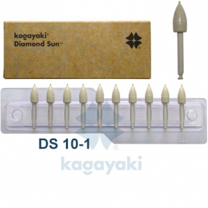 Полиры алмазные Kagayaki Diamond Sun10шт. Пуля (Конус) DS10-1