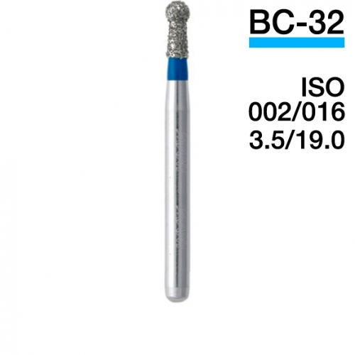 Боры алмазные MANI BC-32, Голубой (5 шт./уп.)