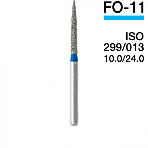 Боры алмазные MANI FO-11, Голубой (5 шт./уп.)