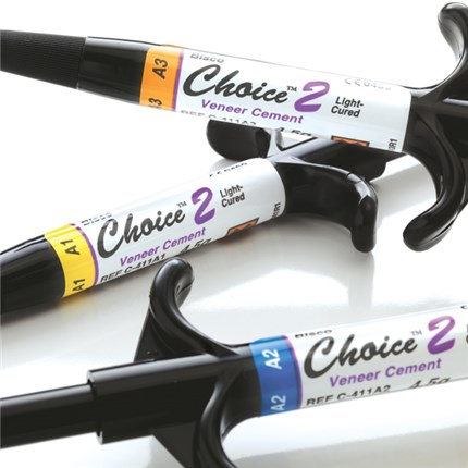 CHOICE 2 Veneer Cement Trans. С-411 TRР Цемент стоматологический приклеивающий (1 шпр*4,5 г)