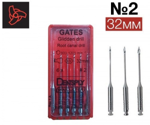 Gates drills 32�� �2 (6��.) - ��������� ��� �������� ����� �������, Maillefer