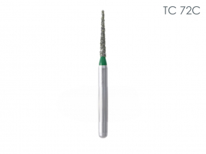 Боры алмазные MANI TC-72C, Зеленый (5 шт./уп.)