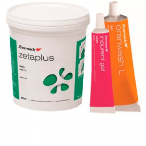 Zetaplus L Intro Kit, Зеленая. С-Силиконовая слепочная масса очень высокой вязкости комплект