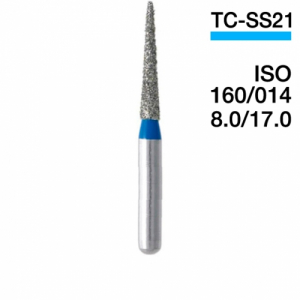 Боры алмазные MANI TC-SS21, Голубой (5 шт./уп.)