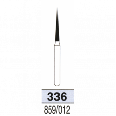 Боры алмазные DENTEX Diamonds 336 Голубой Игла (уп3шт.)