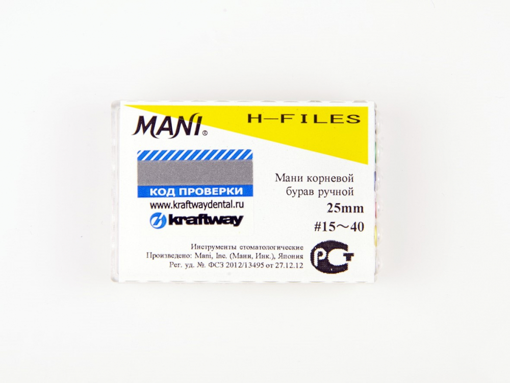 H-Files 25 �� �15-40 �������� ����� ������ (6 ��) MANI