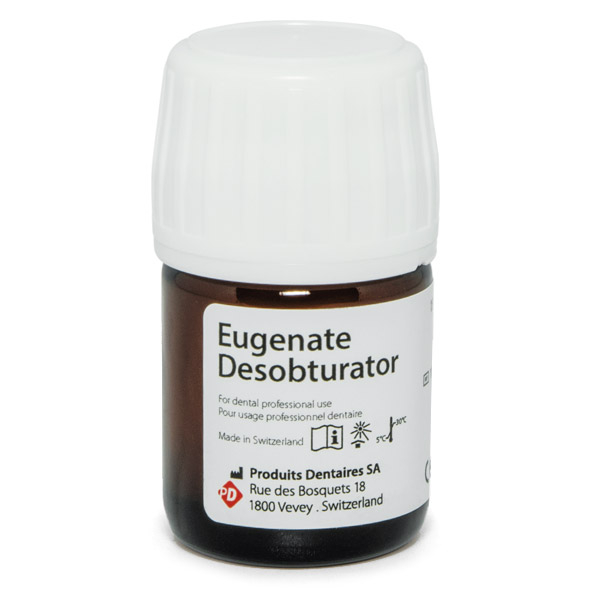 Eugenate Desobturator. Жидкость для распломбирования каналов обтурированных эвгеноловыми пастами