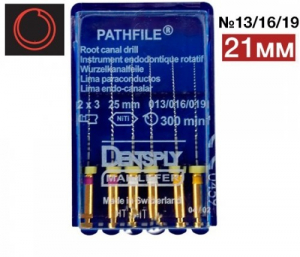 Pathfile NiTi 21�� ���. (013,016,019�2��.) ���������� ����������������� ���������������, 6 ��.