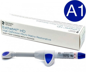 Esthet-X HD A1, шприц 3гр - улучшенный микроматричный композит, Dentsply