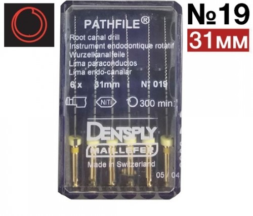 Pathfile NiTi 31�� �019 ������ - ���������� ����������������� ��������������� 6 ��. Maillefer