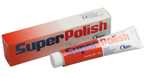 SuperPolish Паста СуперПолиш для получения зеркального блеска (красная) 45г.